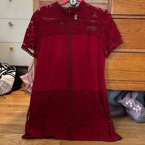 Dark Red/Scarlet Dress